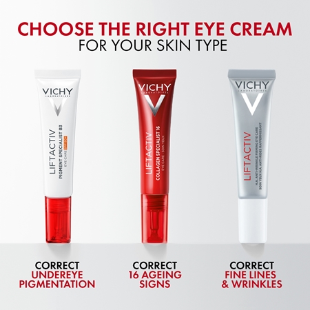 Vichy Liftactiv Pigment Specialist B3 eye cream for under eye circles