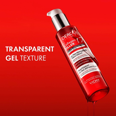Vichy Dercos Collagen Filler 17 regeneracijska kura za oslabljene lase, ki so nagnjeni k izpadanju