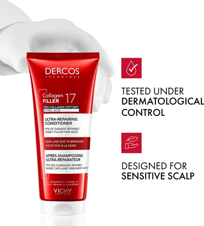 Vichy Dercos Collagen Filler 17 intenzivni regeneracijski balzam