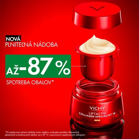 Vichy Liftactiv Collagen Specialist 16 SPF 50 denný ochranný krém proti starnutiu pleti SPF 50