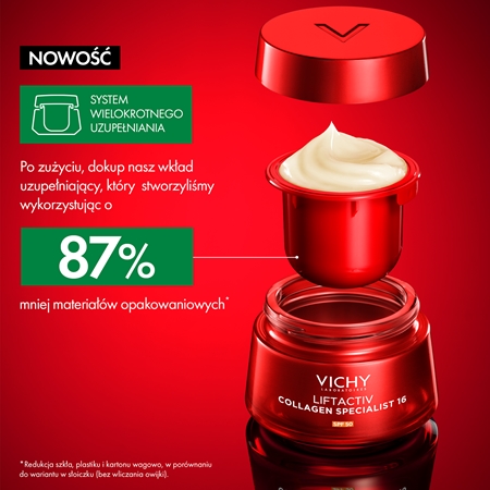 Vichy Liftactiv Collagen Specialist 16 SPF 50 krem ochronny na dzień przeciw starzeniu skóry SPF 50
