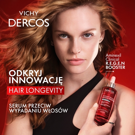 Vichy Dercos Aminexil Clinical REGEN Booster wzmacniające i regenerujące serum do włosów przeciw wypadaniu włosów
