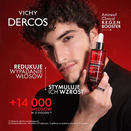 Vichy Dercos Aminexil Clinical REGEN Booster wzmacniające i regenerujące serum do włosów przeciw wypadaniu włosów