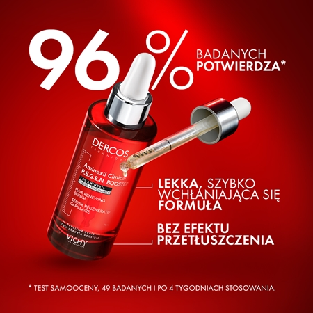 Vichy Dercos Aminexil Clinical REGEN Booster wzmacniające i regenerujące serum do włosów przeciw wypadaniu włosów