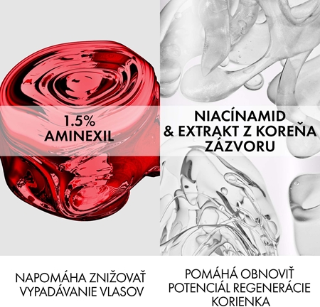 Vichy Dercos Aminexil Clinical REGEN Booster posilňujúce a regeneračné vlasové sérum proti padaniu vlasov