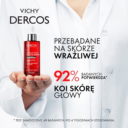 Vichy Dercos Aminexil Clinical REGEN Booster wzmacniające i regenerujące serum do włosów przeciw wypadaniu włosów