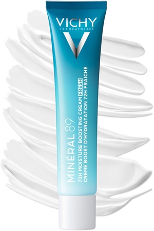 Vichy Minéral 89 72H Moisture Boosting Cream Fresh Moisturizing Cream For Face with hyaluronic acid