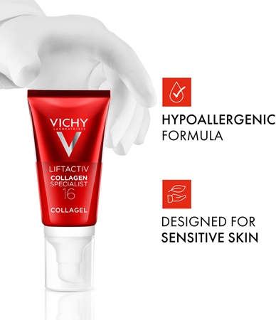 Vichy Liftactiv Collagen Specialist 16 Brightening Gel to treat the first signs of skin ageing