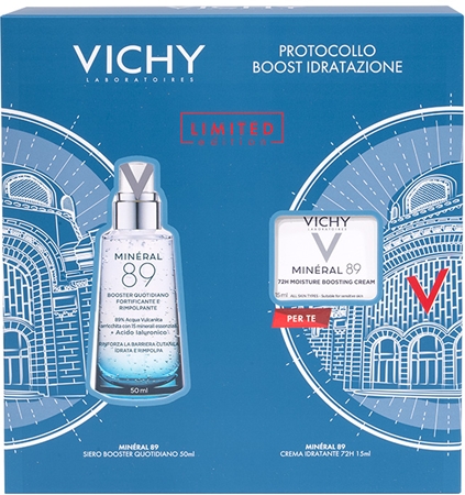 Vichy Minéral 89 Set set regalo di Natale per idratazione intensa