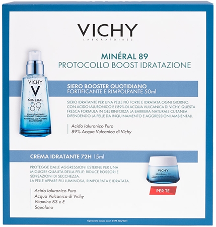 Vichy Minéral 89 Set set regalo di Natale per idratazione intensa