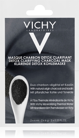 Vichy Mineral Masks Masca de curățare cu cărbune