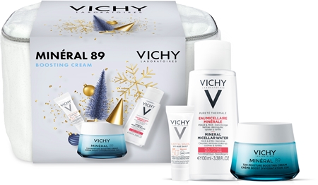 Vichy Minéral 89 coffret presente de Natal (para nutrir a pele e mantê-la naturalmente hidratada)
