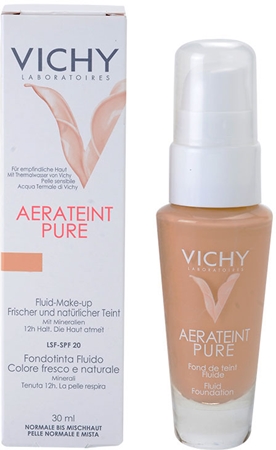 Vichy Aéra Teint Pure Fluid fluidný make-up pre normálnu až zmiešanú pleť