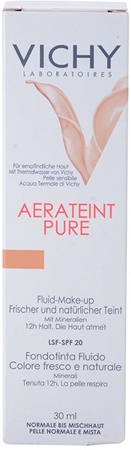 Vichy Aéra Teint Pure Fluid fluidný make-up pre normálnu až zmiešanú pleť