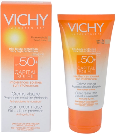 Vichy Capital Soleil crema solar con color