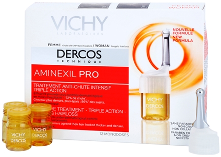 Vichy Dercos Aminexil PRO Intensive Treatment To Treat Losing Hair For Women