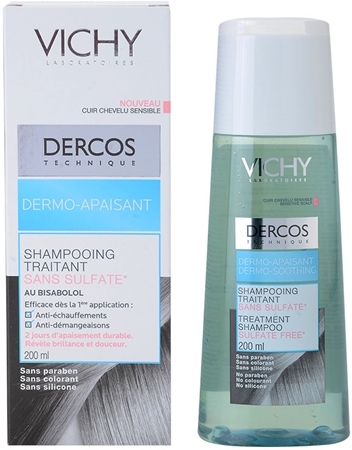 Vichy Dercos Dermo Sensitive sampon cu efect calmant pentru piele sensibila