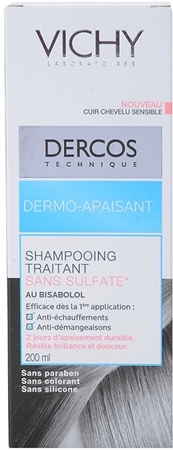 Vichy Dercos Dermo Sensitive sampon cu efect calmant pentru piele sensibila