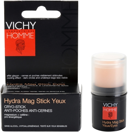 Vichy Homme Hydra-Mag C tratamiento hidratante para contorno de ojos contra signos de cansancio