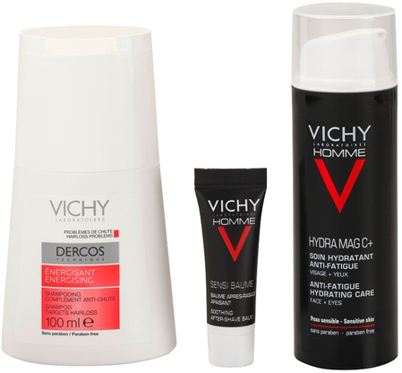 Vichy Homme Hydra-Mag C lote cosmético II.
