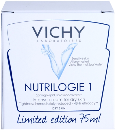 Vichy Nutrilogie 1 Hautcreme für trockene Haut mit 48-Stunden Wirkung