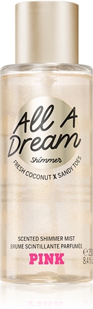 Victoria's Secret PINK All A Dream Shimmer pršilo za telo z bleščicami za ženske