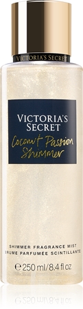 Victoria's Secret Coconut Passion Shimmer spray corporal con purpurina para mujer