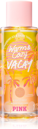 Victoria's Secret PINK Warm & Cozy Vacay Scented Body Spray for Women