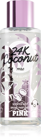 Victoria's Secret PINK 24K Coconut telový sprej pre ženy