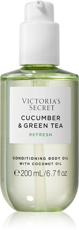 Victoria S Secret Cucumber Green Tea Aceite Corporal Para Mujer Notino Es