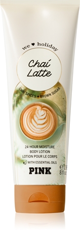 Victoria's Secret PINK Chai Latte latte corpo da donna