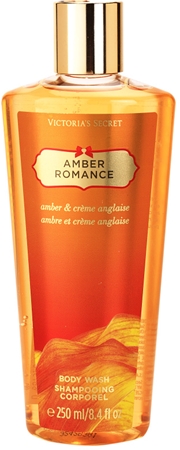 Victoria's Secret Amber Romance Amber & Créme Anglaise Duschgel für Damen 250 ml