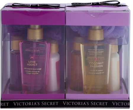 Victoria's Secret Fantasies Love Addict & Coconut Passion Gift Set I.