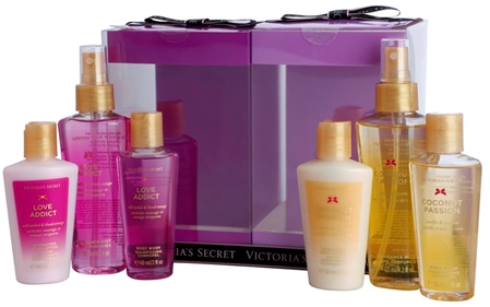 Victoria's Secret Fantasies Love Addict & Coconut Passion Gift Set I.