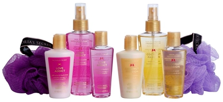 Victoria's Secret Fantasies Love Addict & Coconut Passion Gift Set I.