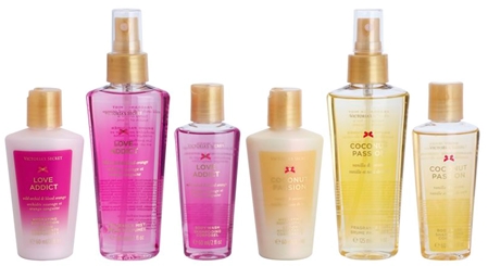 Victoria's Secret Fantasies Love Addict & Coconut Passion Gift Set I.