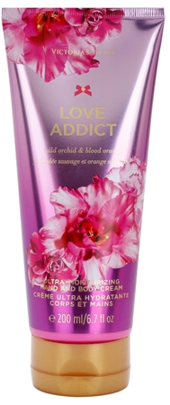 Victoria's Secret Love Addict Wild Orchid & Blood Orange Body Cream for Women