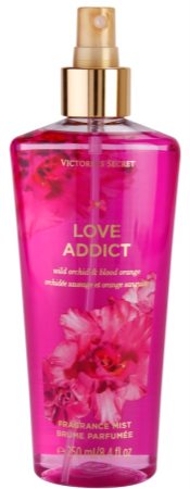 Victoria's Secret Love Addict Wild Orchid & Blood Orange spray do ciała dla kobiet
