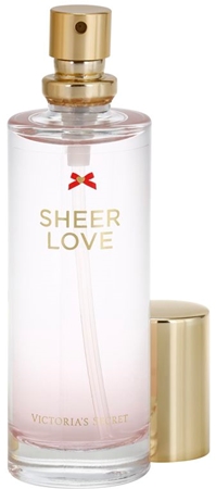 Victoria's Secret Sheer Love White Cotton & Pink Lily Eau de Toilette para mulheres