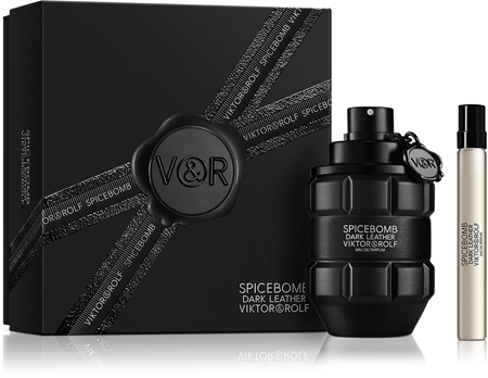 Viktor & Rolf Spicebomb Dark Leather ajándékszett uraknak