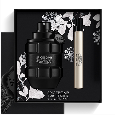 Viktor & Rolf Spicebomb Dark Leather ajándékszett uraknak
