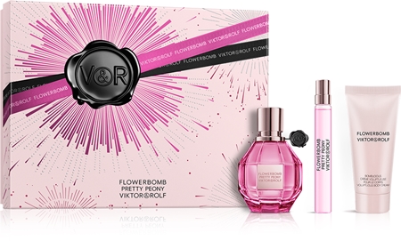 viktor & rolf flowerbomb pretty peony woda perfumowana 50 ml   zestaw  