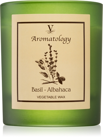 Vila Hermanos Aromatology Basil mirisna svijeća