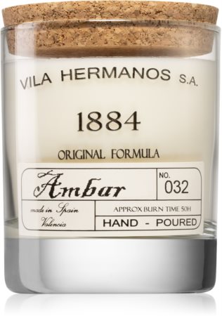 Vila Hermanos 1884 Amber illatgyertya