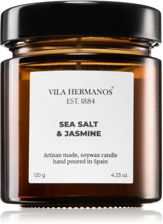Vila Hermanos Apothecary Sea Salt & Jasmine bougie parfumée