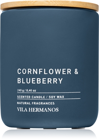 Vila Hermanos Concrete Cornflower & Blueberry duftlys