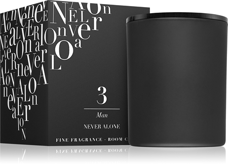 Vila Hermanos Never Alone Man vela perfumada