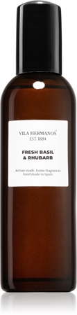 Vila Hermanos Apothecary Fresh Basil & Rhubarb bytový sprej