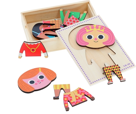 Vilac Puzzle Jade activity puzzle toy wooden
