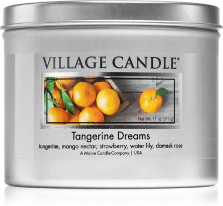 Village Candle Tangerine Dreams Duftkerze   in blechverpackung